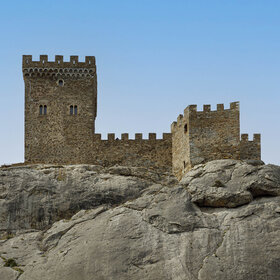 Генуэзская крепость. Консульский замок.
