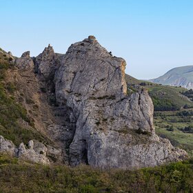 Крымский горный пейзаж